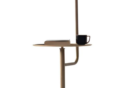 Stilvolle Beige Stehlampe Designer Lichtkopf Ständerlampe Stehleuchte