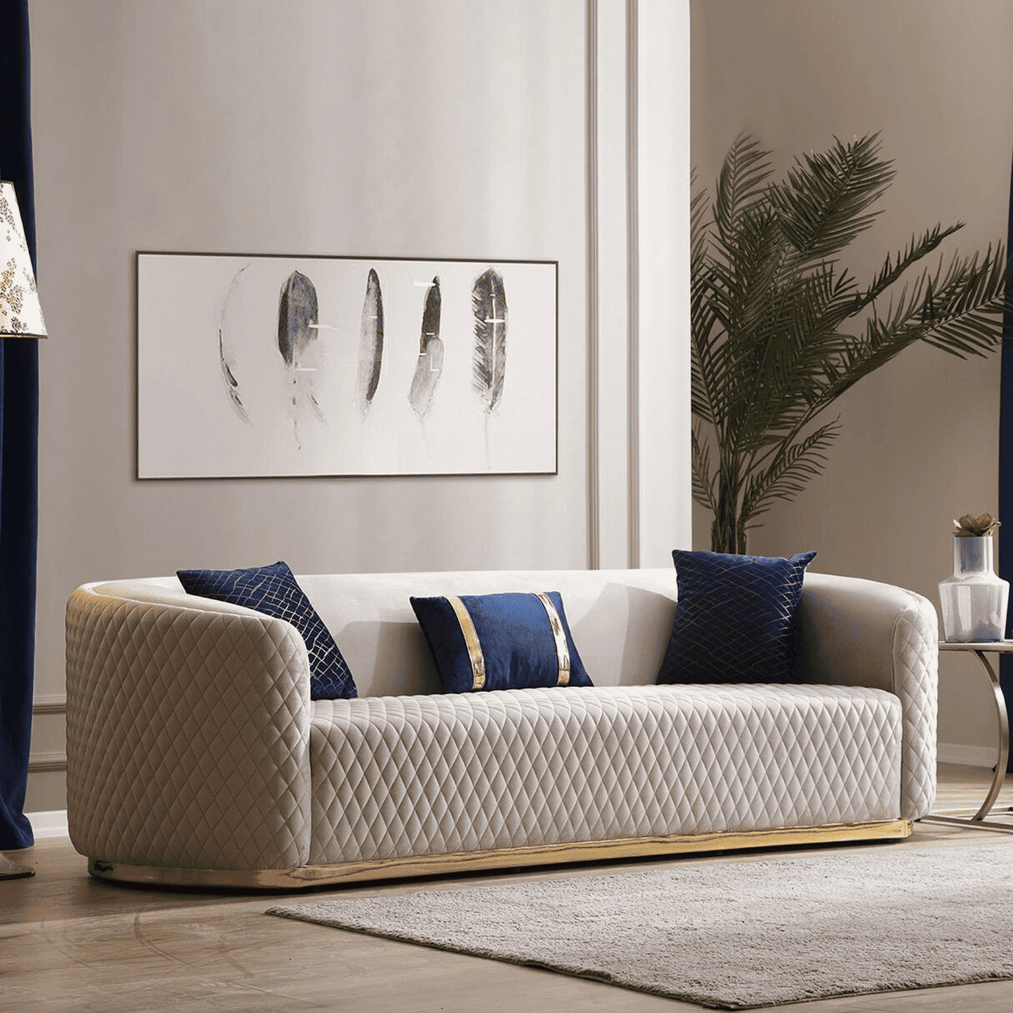 sofa branco